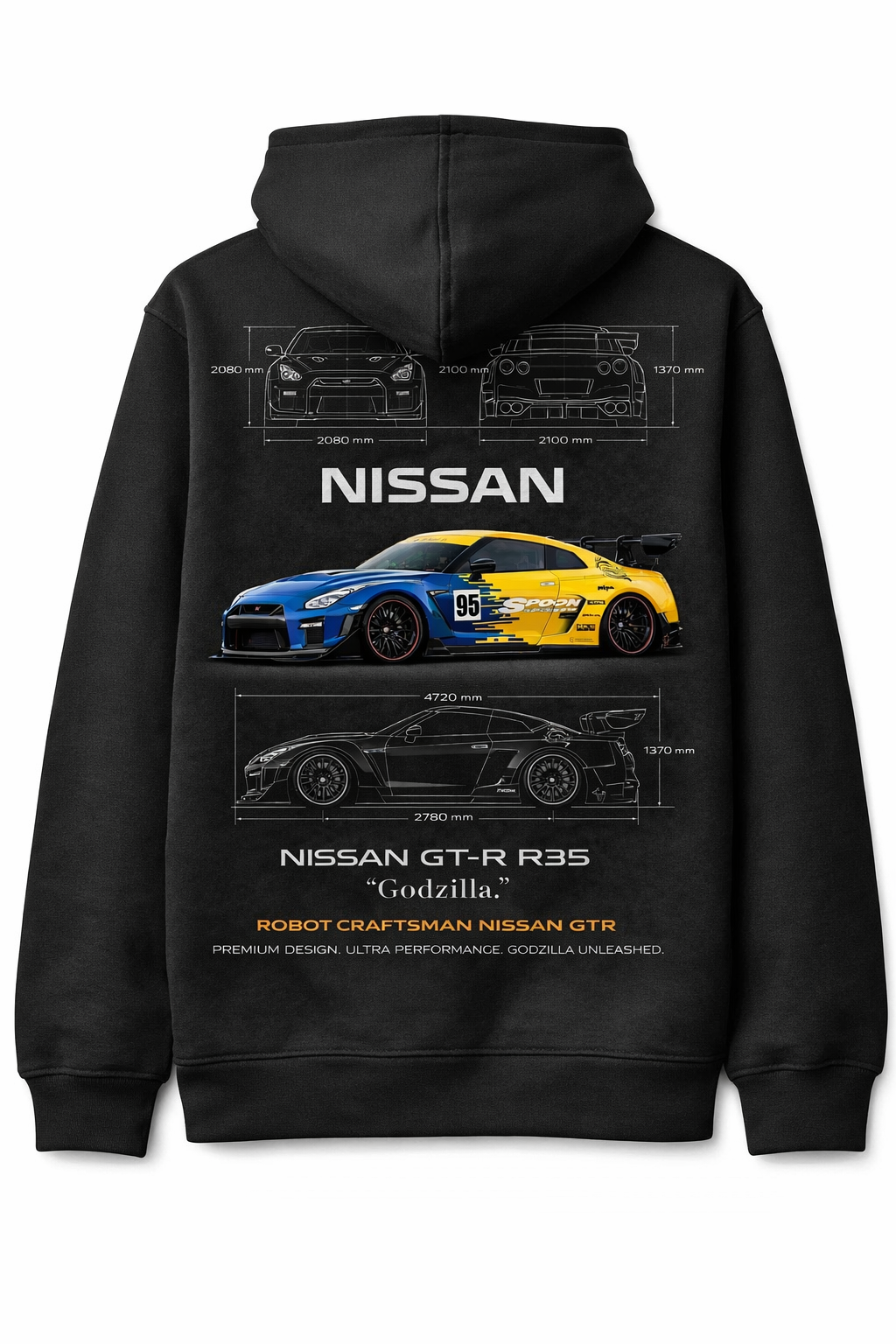 WIDE BODY SPOON R35 GTR HODDIE