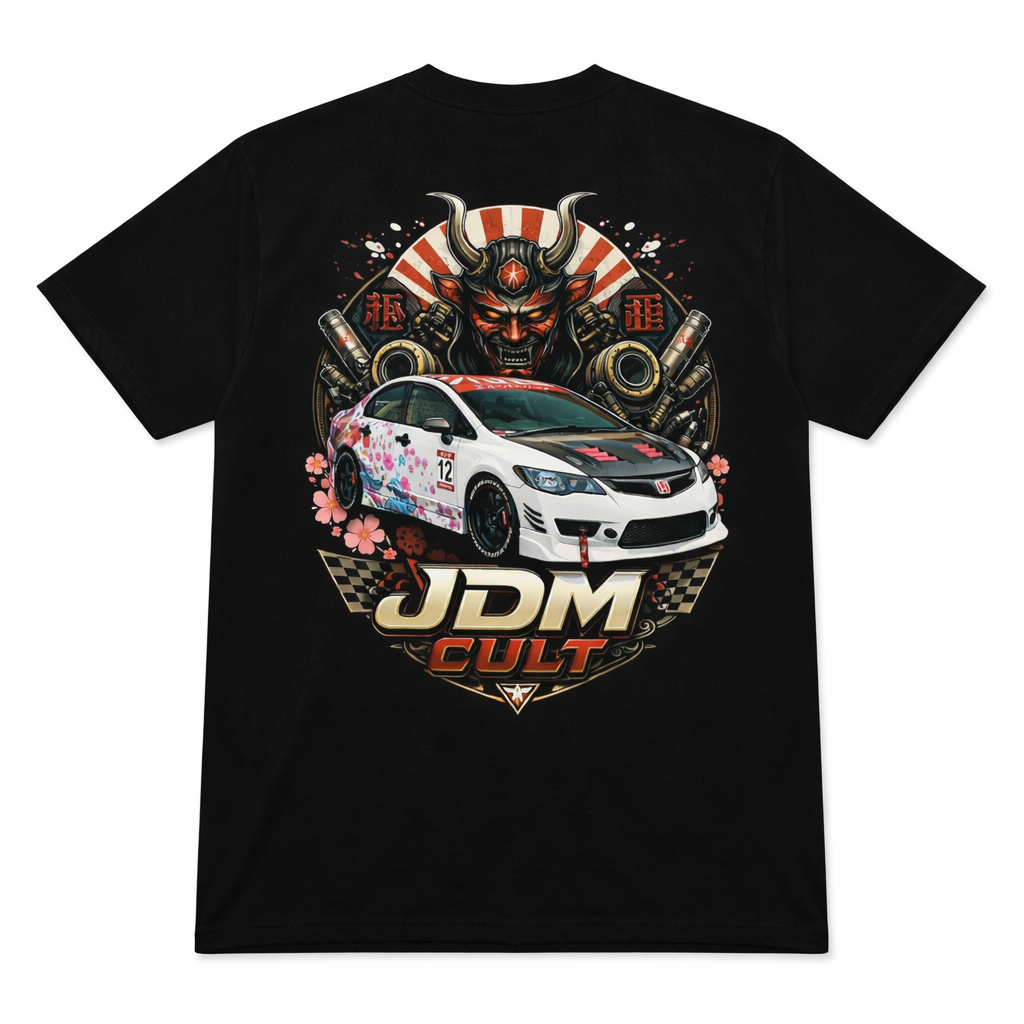 JDM Cult Oni Civic Type R Streetwear T-shirt