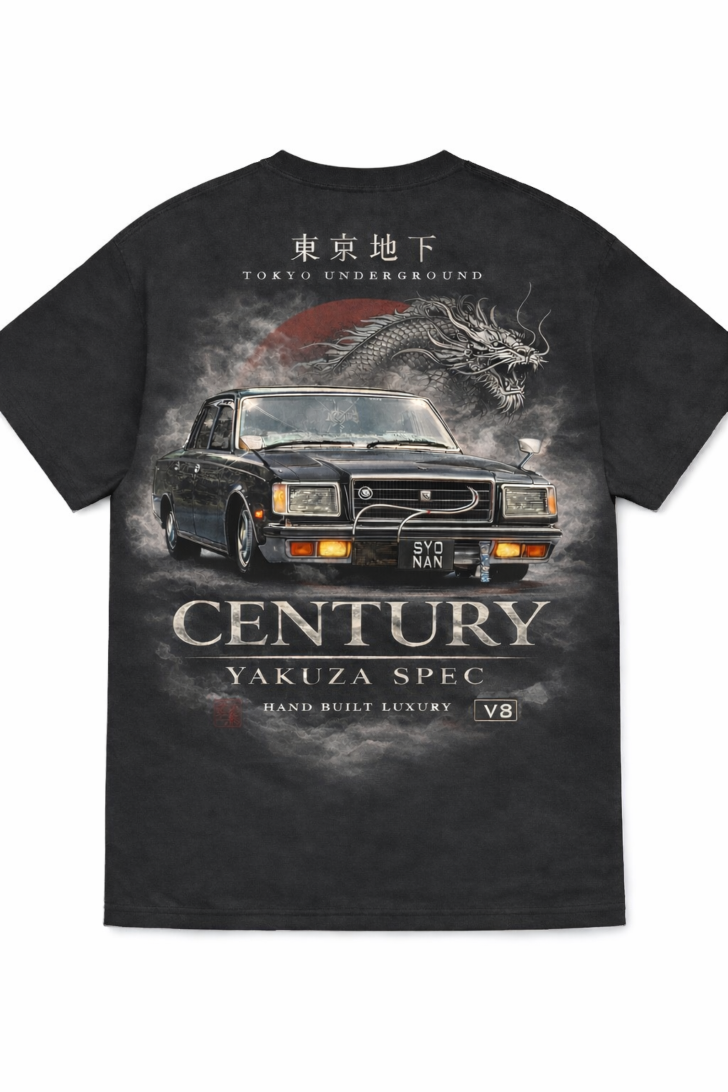 Toyota Century “Yakuza Spec” Tokyo Underground JDM T-shirt