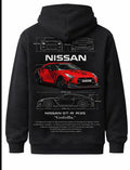 Nissan GT-R R35 “Godzilla” JDM Blueprint Hoodie